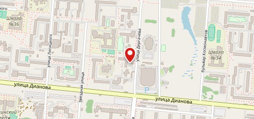 Тюкалиночка на карте