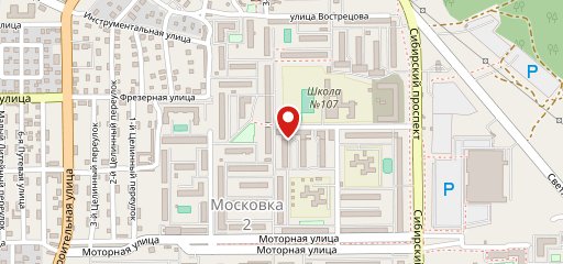 Тюкалиночка на карте