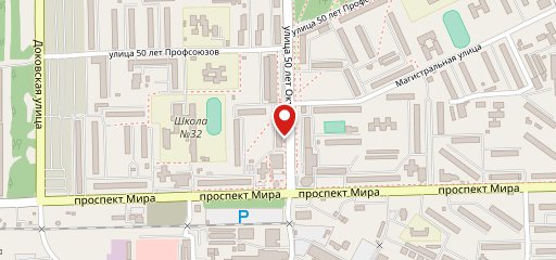 Тюкалиночка на карте