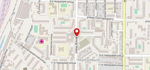 Тюкалиночка на карте