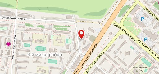 Тюкалиночка на карте