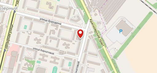 Тюкалиночка на карте