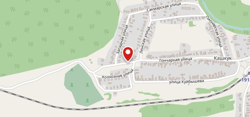 Тюльган на карте