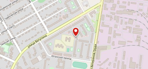 Тюменский хлебокомбинат, пекарня № 137 на карте