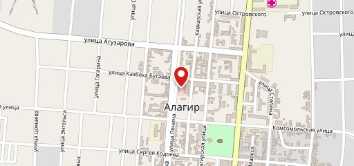 У Берфина кафе на карте