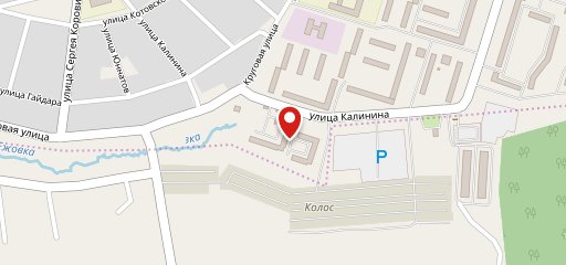 Столовая у дома на карте