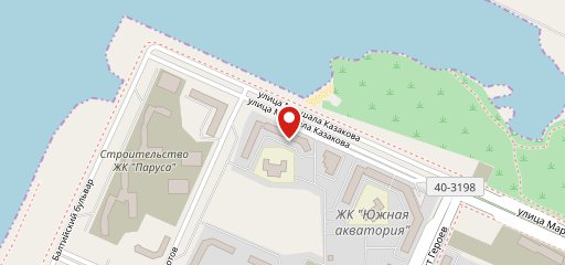У дома на карте