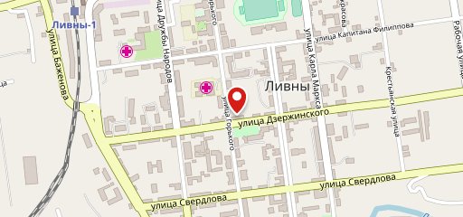 У дуба на карте