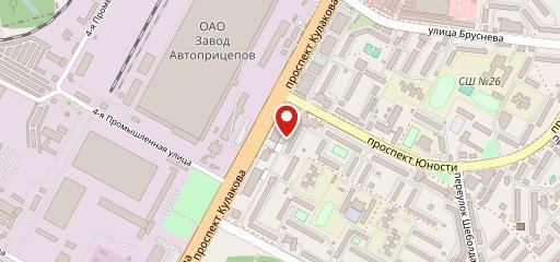 У ёлочек на карте
