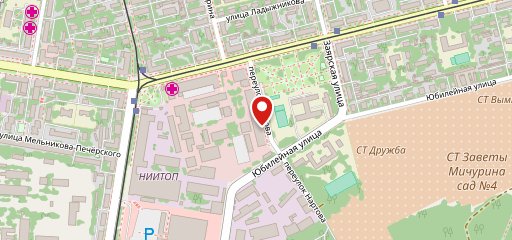 У фонтана на карте