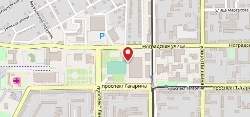 У фонтана на карте