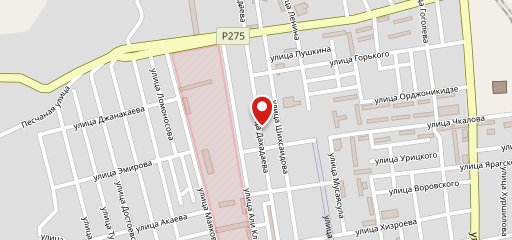 У камина на карте