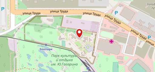 У камина на карте