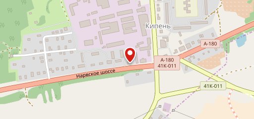 У камина на карте