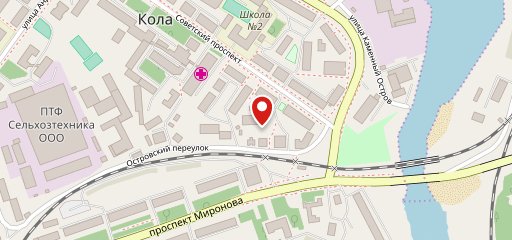 Кафе-бар У камина на карте