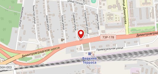 У камина на карте