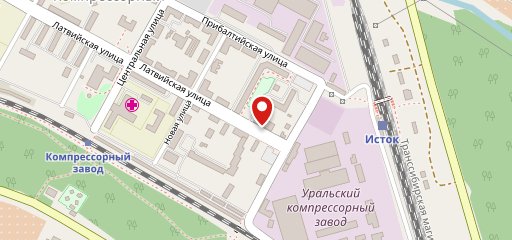 У камина на карте