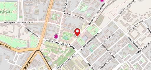 У Кедра на карте