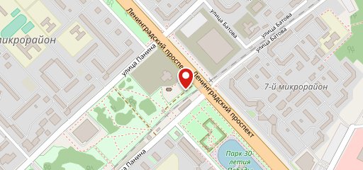 Пекарня у Храма на карте