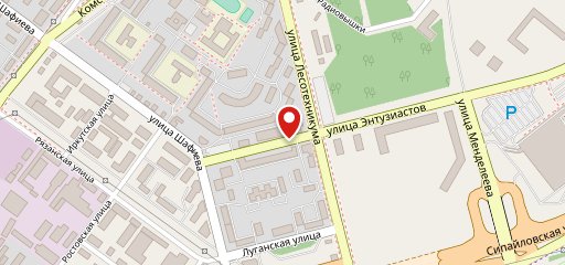 У кисы и Оси, ресторан на карте