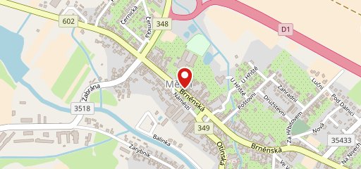 Restaurace U Kohouta на карте