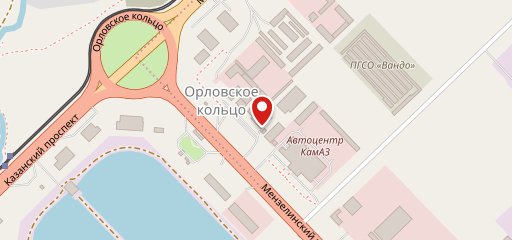 У Кольца на карте