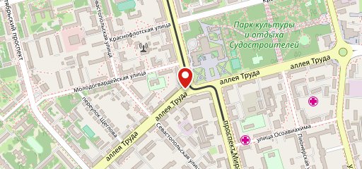 У лося на карте