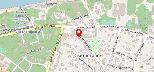 У лукоморья на карте