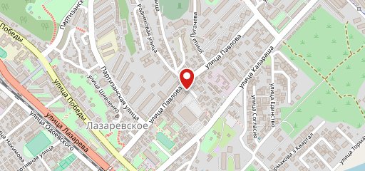 У моря на карте