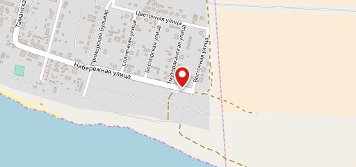 У моря на карте