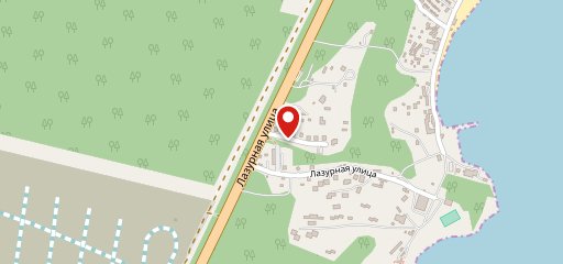 У моря кафе на карте