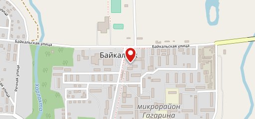 Ресторан у озера на карте