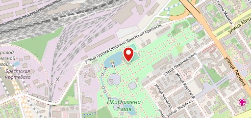 У Озера на карте