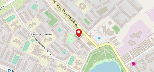 У Озера на карте