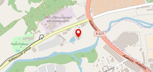 У озера на карте