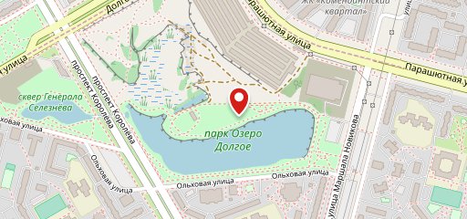 У Озера на карте