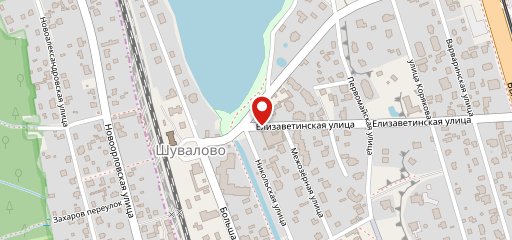 У Озера на карте