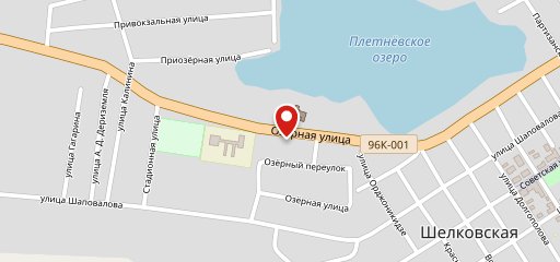 «У озера» на карте