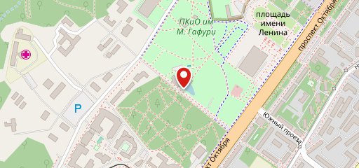 Ресторан беседок у Озера на карте