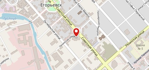 Малинка на карте