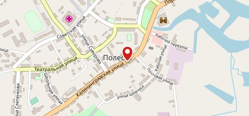 У паруса на карте