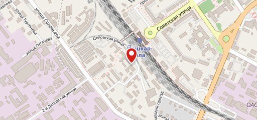 У перрона на карте