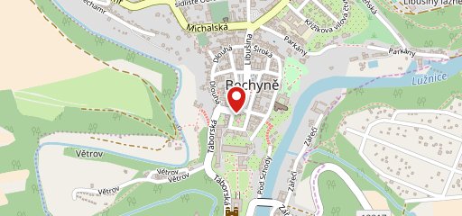 Penzion u Pichlů s.r.o. Bechyně на карте