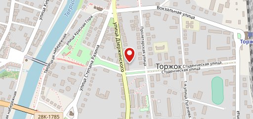 У Пожарского въ Торжкѣ на карте