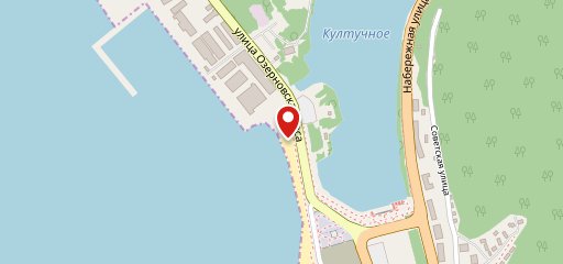 У Причала на карте