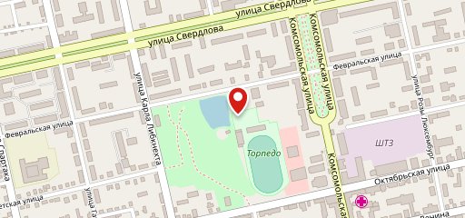 У пруда на карте