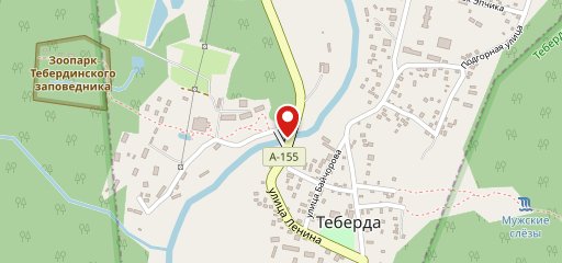 Кафе у реки на карте
