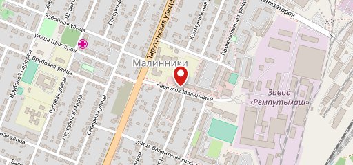 У Ржаника на карте