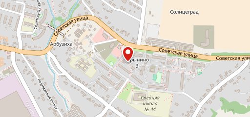 У Ржаника на карте
