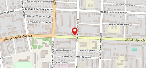 Кофе в центре на карте